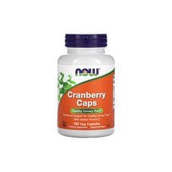 NOW Foods, Cápsulas de arándano rojo, 100 cápsulas vegetales