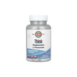 KAL, Think L-treonato de magnesio, 60 comprimidos