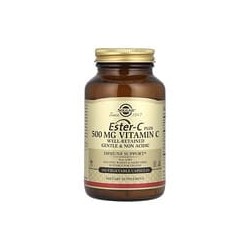 Solgar, Ester-C Plus, Vitamina C,  500 mg, 100 cápsulas vegetales