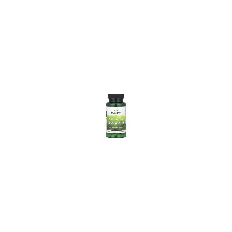 Swanson, Boswellia de espectro completo, Doble concentración, 60 cápsulas
