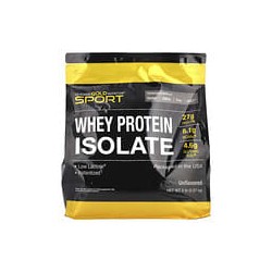 California Gold Nutrition, Sport, Aislado de proteína de suero de leche, Sin sabor, 2,27 kg (5 lb)