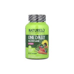 NATURELO, Suplemento multivitamínico de una ingesta diaria, Para mujeres, 120 cápsulas vegetales
