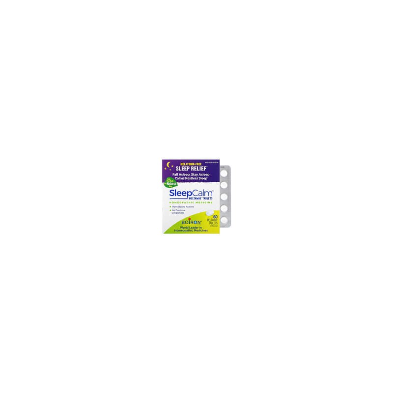 Boiron, Sleep Calm, Sin sabor, 60 comprimidos que se disuelven
