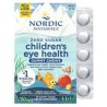 Nordic Naturals, Gomitas para la salud ocular de los niños, Sin azúcar, De 2 a 12 años, Limonada con fresas, 30 gomitas masticab
