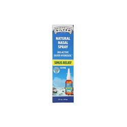 Sovereign Silver, Bio-Active Silver Hydrosol, Hidrosol de plata bioactiva, Spray nasal natural, Alivio de los senos paranasales,