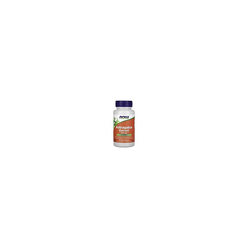 NOW Foods, Extracto de astrágalo, 500 mg, 90 cápsulas vegetales