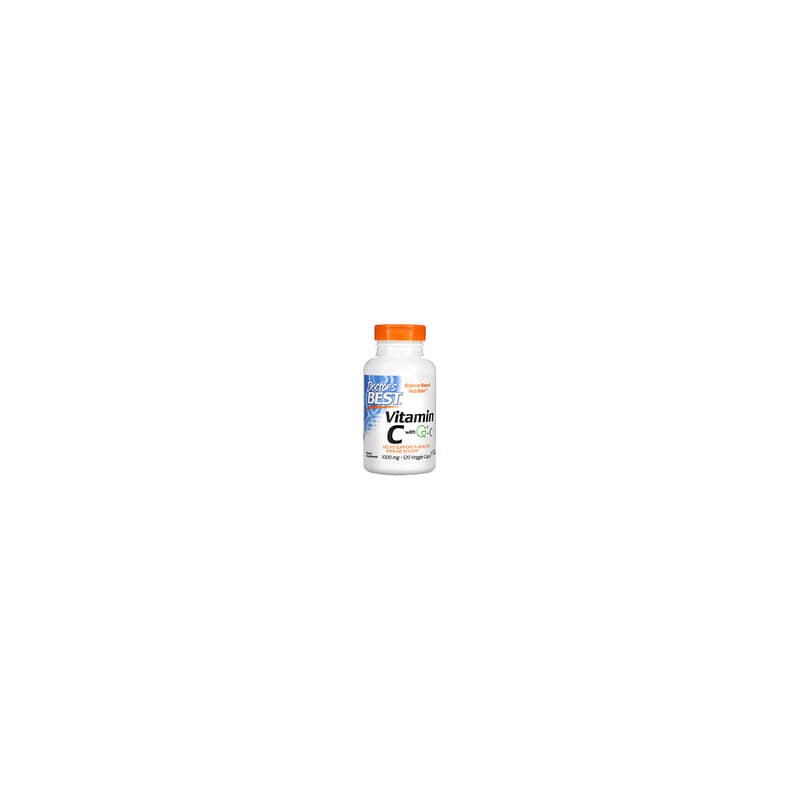 Doctor's Best, Vitamina C con Q-C, 1000 mg, 120 cápsulas vegetales
