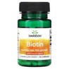 Swanson, Biotina, 5000 mcg, 30 cápsulas
