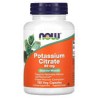 NOW Foods, Citrato de potasio, 99 mg, 180 cápsulas