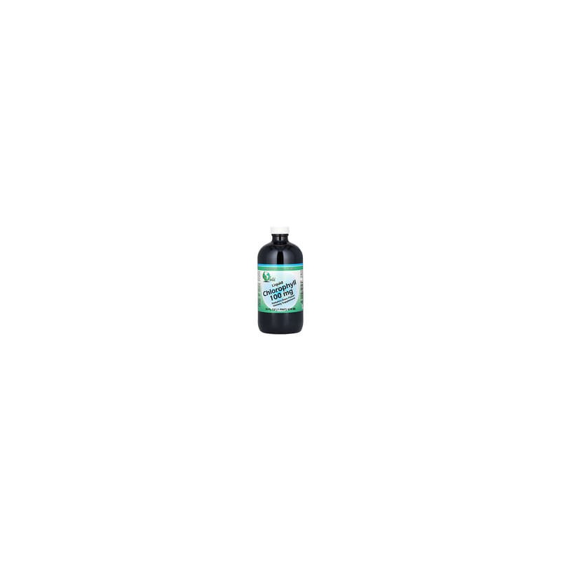 World Organic, Clorofila líquida, 100 mg, 474 ml (16 oz. Líq.)