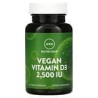 MRM Nutrition, Nutrition, Vitamina D3 vegana, 2500 UI, 60 cápsulas vegetales
