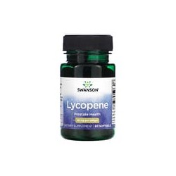 Swanson, Licopeno, 20 mg, 60 cápsulas blandas