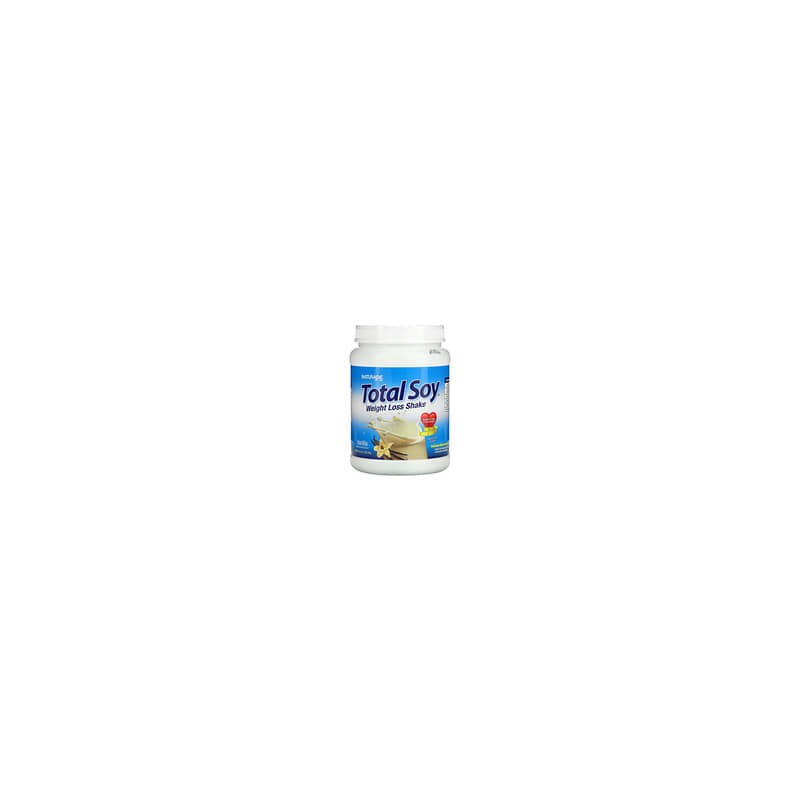 Naturade, Total Soy, Batido para bajar de peso, Vainilla, 540 g (1,2 lb)