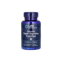Life Extension, Enzimas superdigestivas mejoradas, 60 cápsulas vegetales