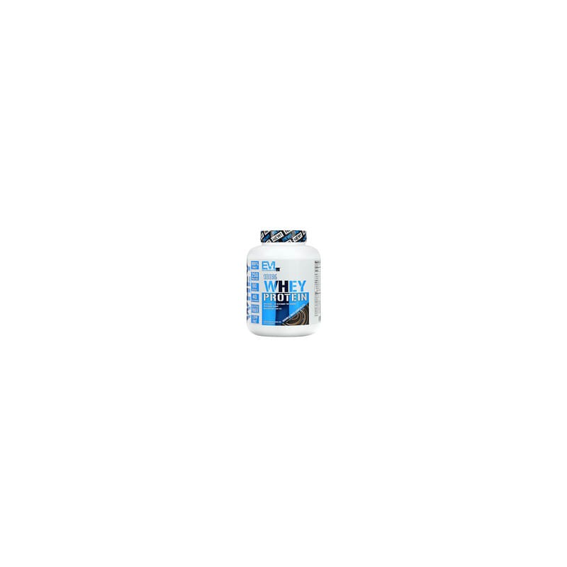 EVLution Nutrition, 100% proteína de suero de leche, Chocolate doblemente intenso`` 2,268 kg (5 lb)