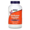 NOW Foods, Lecitina de girasol, 1200 mg, 200 cápsulas blandas