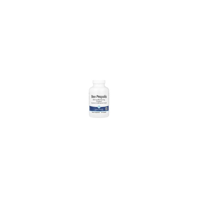 Lake Avenue Nutrition, Propóleo de abeja, 1000 mg, 240 cápsulas vegetales
