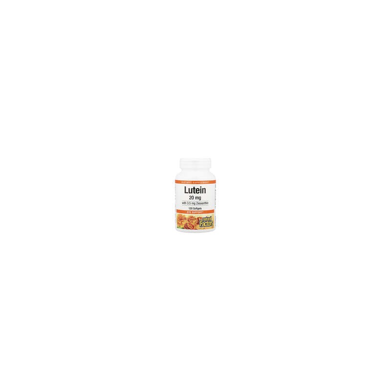 Natural Factors, Luteína con zeaxantina, 120 cápsulas blandas