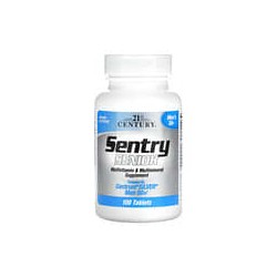 21st Century, Sentry Senior, Suplemento multivitamínico y multimineral, Para hombres mayores de 50 años, 100 comprimidos