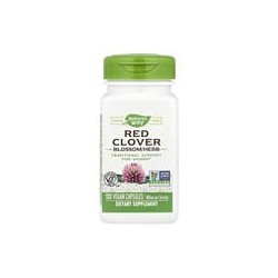 Nature's Way, Flor y hierba de trébol rojo, 800 mg, 100 cápsulas veganas (400 mg por cápsula)
