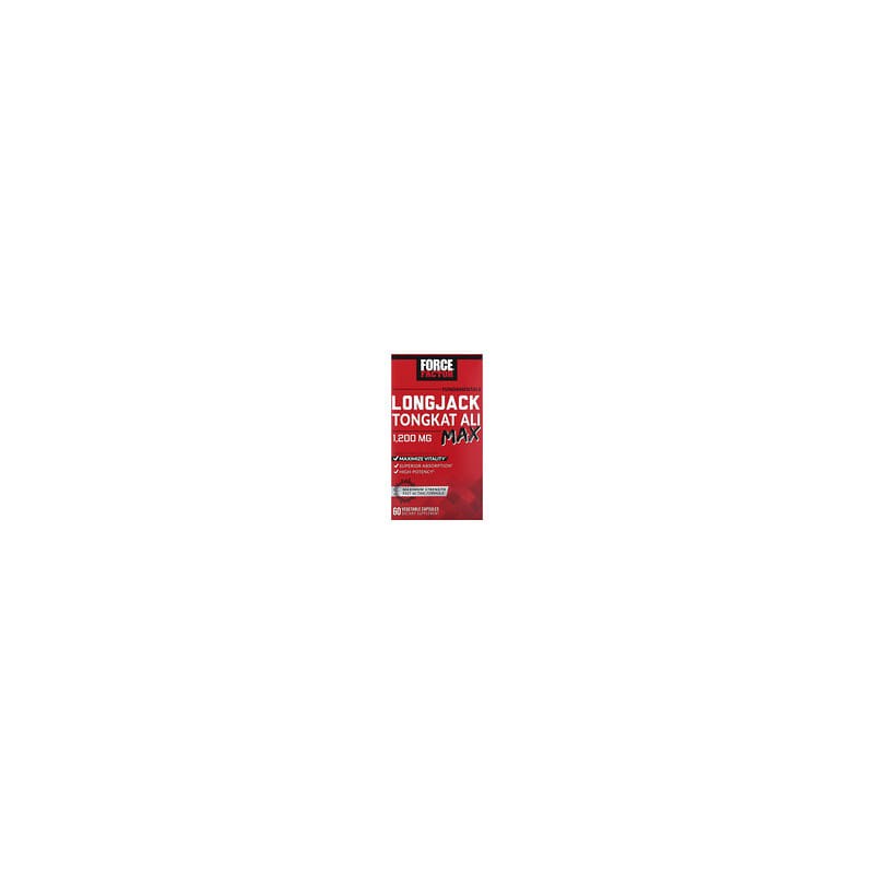 Force Factor, Ingredientes esenciales, Ginseng de Malasia tongkat ali de concentración máxima, 1200 mg, 60 cápsulas vegetales (6