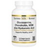 California Gold Nutrition, Glucosamina, condroitina y MSM más ácido hialurónico, 120 cápsulas vegetales