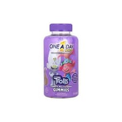 One-A-Day, Gomitas multivitamínicas completas para niños, Trolls, 180 gomitas