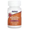 NOW Foods, Vitamina D3, Máxima potencia, 50.000 UI, 50 cápsulas blandas