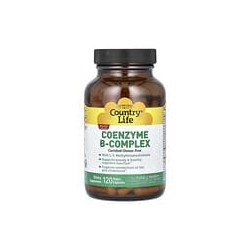 Country Life, Complejo de vitaminas B coenzimadas, 120 cápsulas veganas