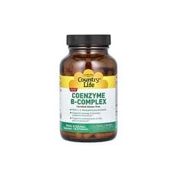 Country Life, Complejo de vitaminas B coenzimadas, 120 cápsulas veganas