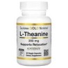 California Gold Nutrition, L-teanina, Con AlphaWave, 200 mg, 60 cápsulas vegetales