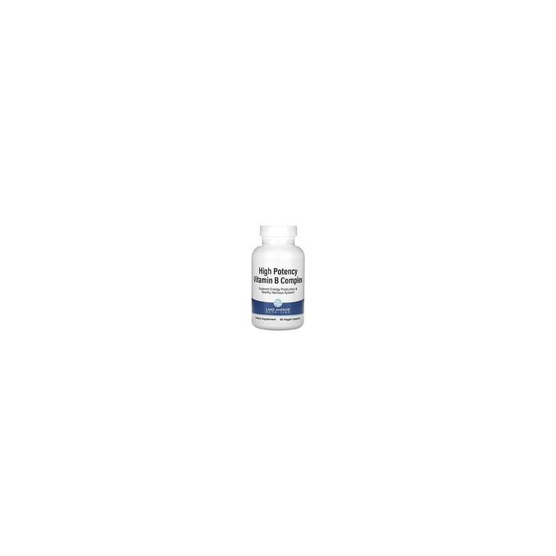 Lake Avenue Nutrition, Complejo de vitaminas B de alta potencia, 90 cápsulas vegetales
