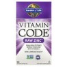 Garden of Life, Vitamin Code, RAW Zinc, 60 cápsulas veganas