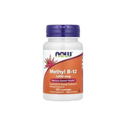 NOW Foods, Metil B12, 1000 mcg, 100 pastillas