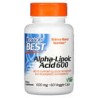 Doctor's Best, Ácido alfa-lipoico 600, 600 mg, 60 cápsulas vegetales