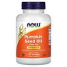NOW Foods, Aceite de semilla de calabaza, 1000 mg, 100 cápsulas blandas (500 mg por cápsula blanda)