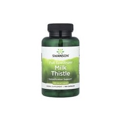 Swanson, Full Spectrum®, Cardo mariano, 1000 mg, 100 cápsulas (500 mg por cápsula)