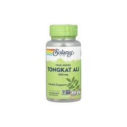 Solaray, Tongkat ali, 400 mg, 60 cápsulas vegetales