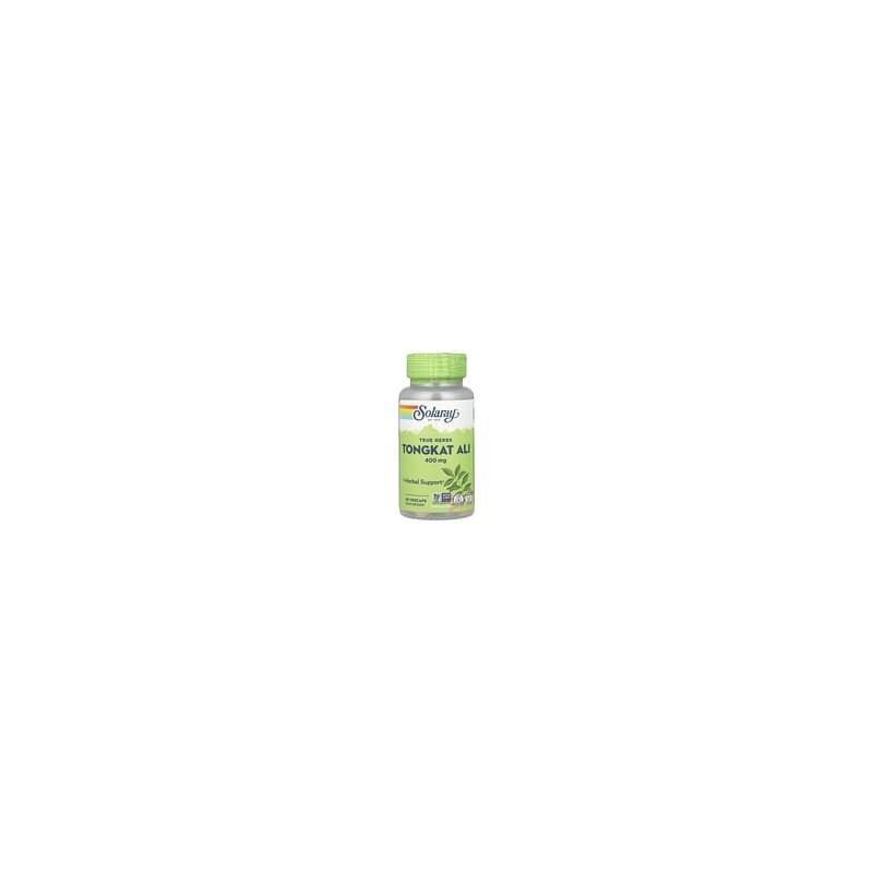Solaray, Tongkat ali, 400 mg, 60 cápsulas vegetales