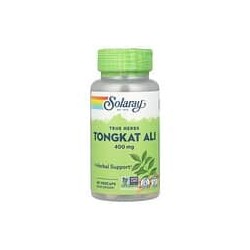 Solaray, Tongkat ali, 400 mg, 60 cápsulas vegetales