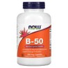 NOW Foods, B-50, 250 cápsulas vegetales