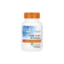 Doctor's Best, Complejo de vitaminas B completamente activo, 60 cápsulas vegetales
