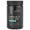 Sports Research, Aceite de pescado con omega-3, Triple concentración, 90 cápsulas blandas