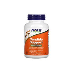 NOW Foods, Refuerzo para la cándida, 90 cápsulas vegetales