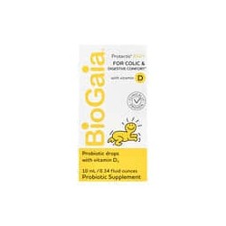BioGaia, Protectis Baby, Probiótico para bebés en gotas, Con vitamina D3, 10 ml (0,34 oz. líq.)